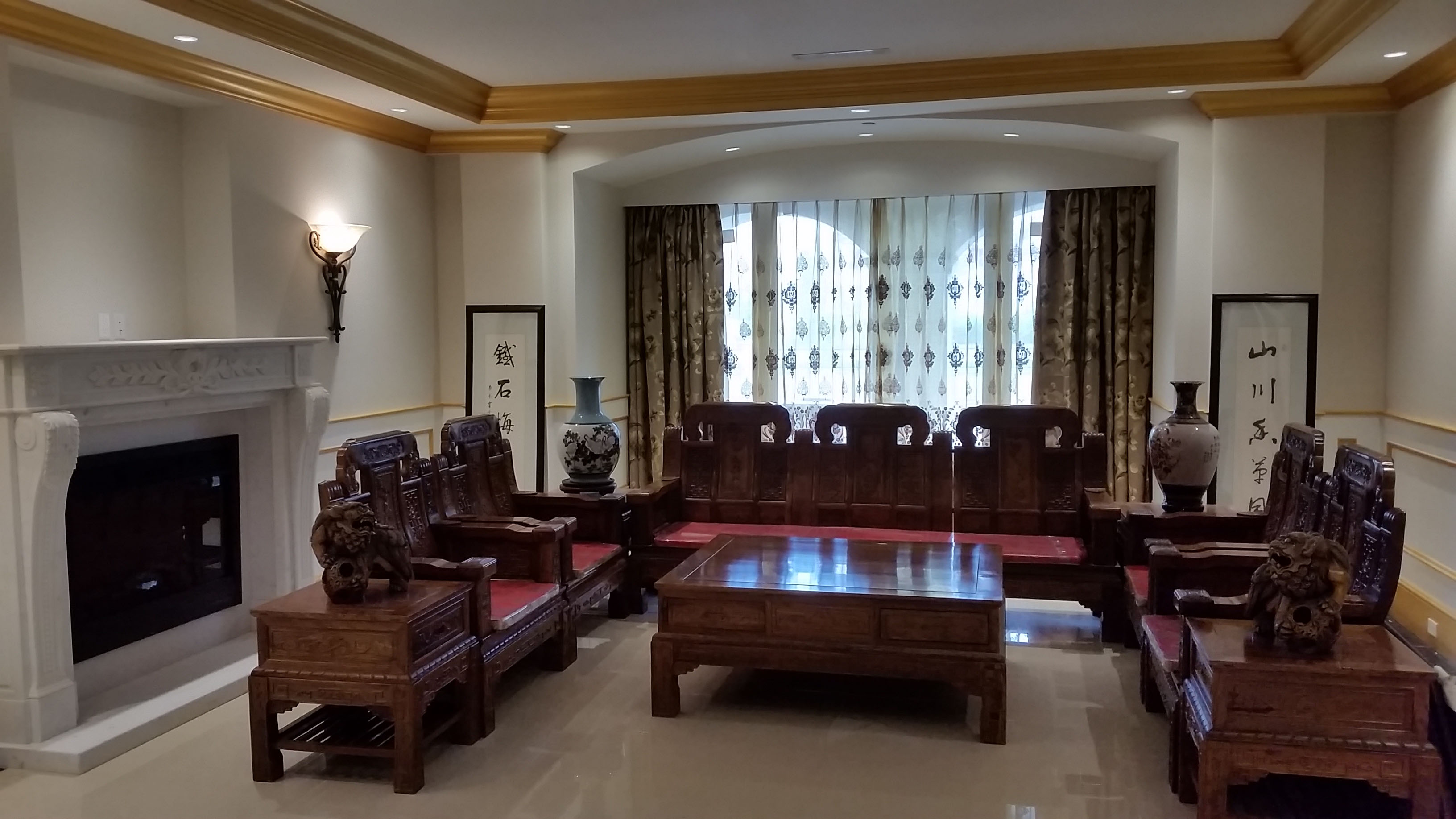 Asian living room interior painting Richmond BC.jpg