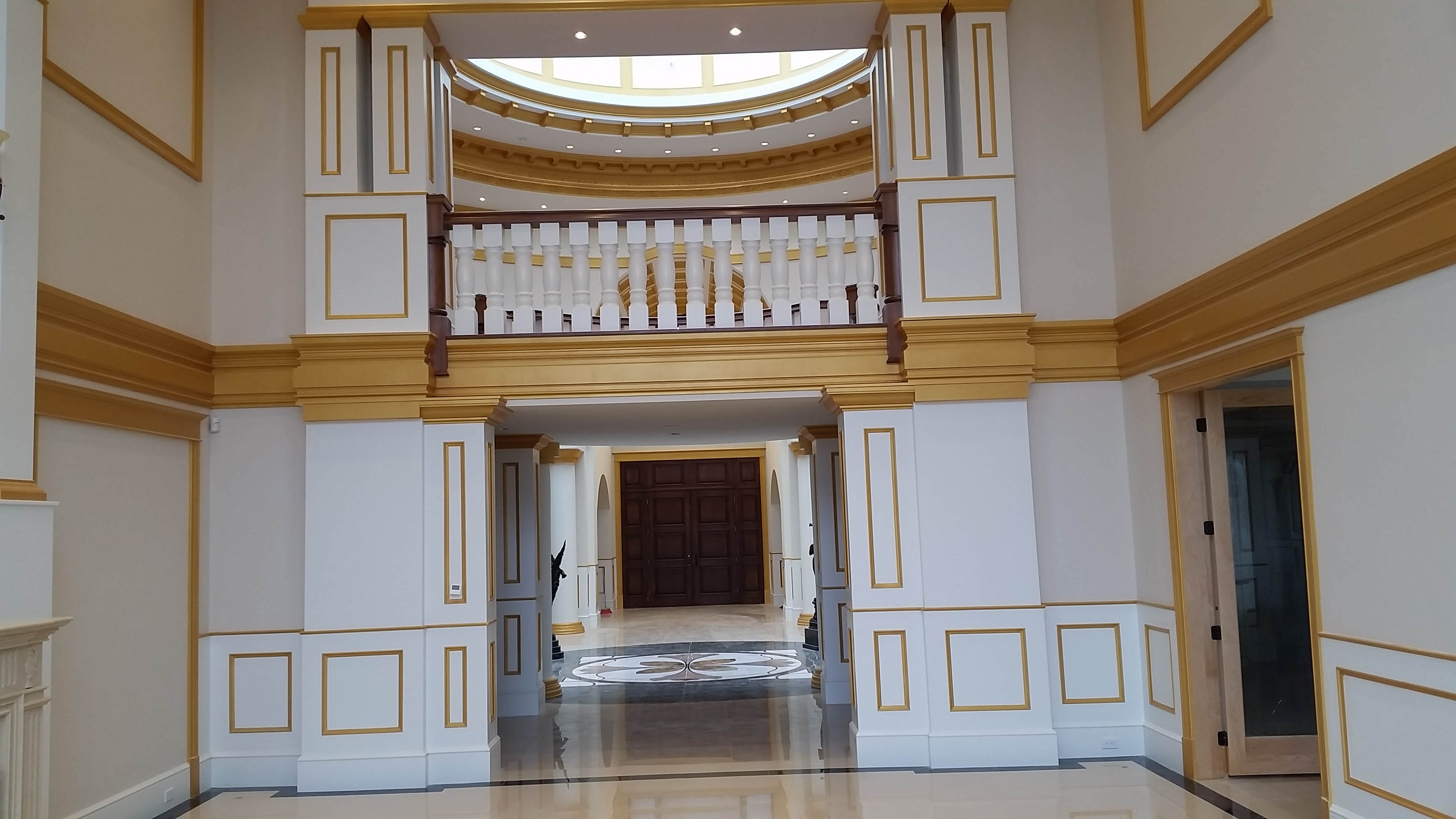 Entrance hall Richmond BC house painting