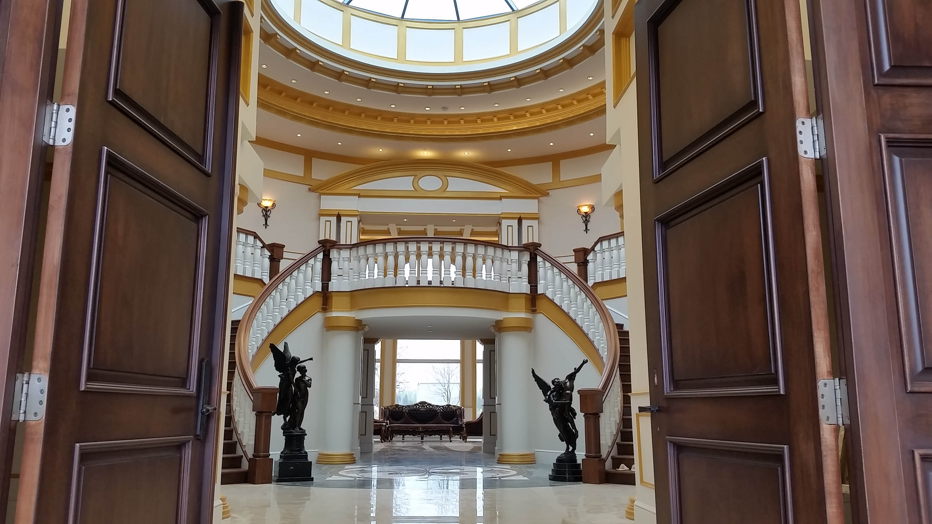 Grand Entrance Door room interior painting Richmond BC.jpg